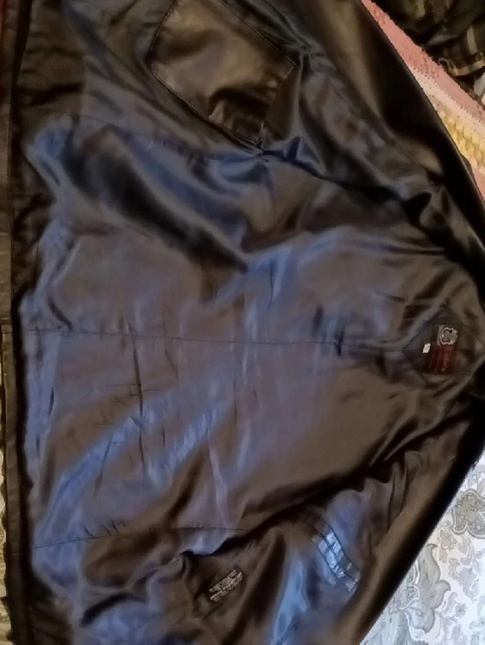 Vintage Este's Portland, OR Genuine Leather Blazer